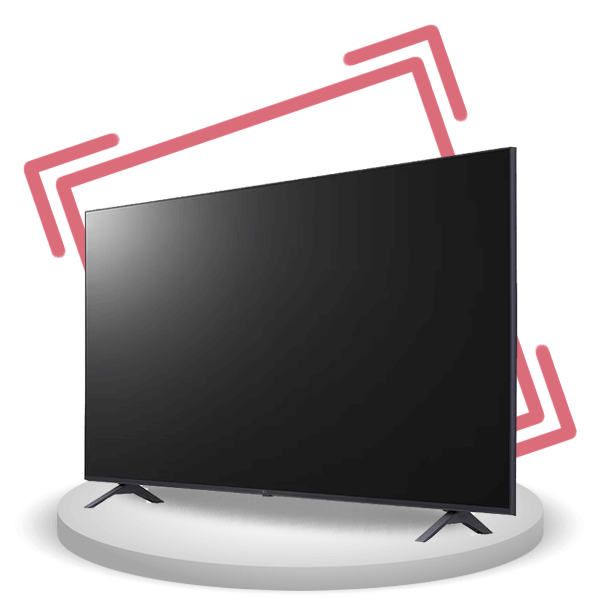 Dona Televisor en desuso